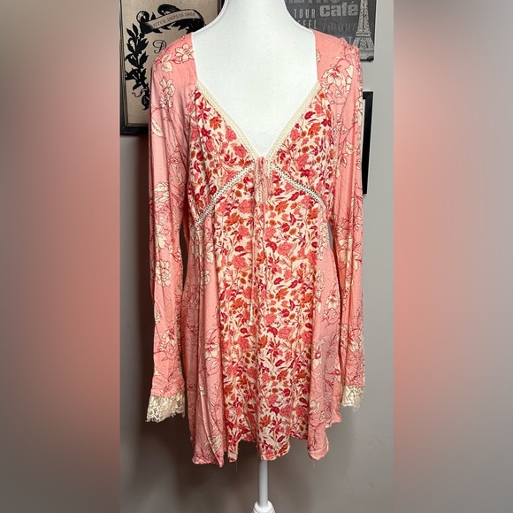 Free People Odette printed floral tunic - Picture 5 of 7
